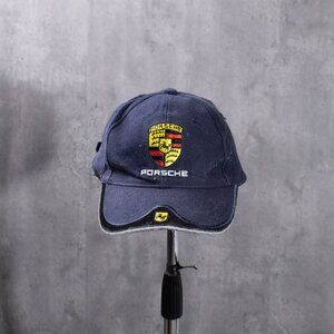 VIntage VTG 1990's 90's Porsches 6 Panel Dad Hat